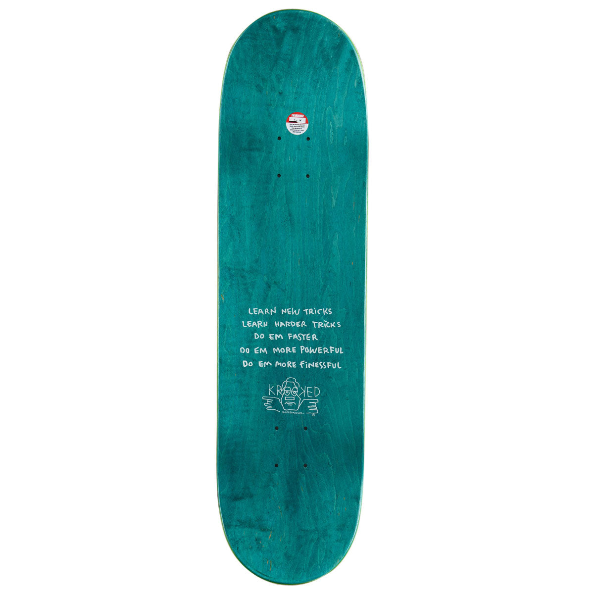 Krooked Gonz Hard2IHTT Skateboard Complete - 8.50"