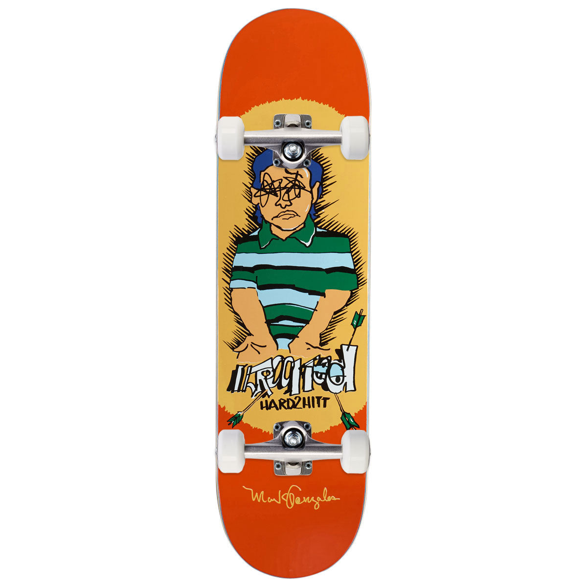 Krooked Gonz Hard2IHTT Skateboard Complete - 8.50"