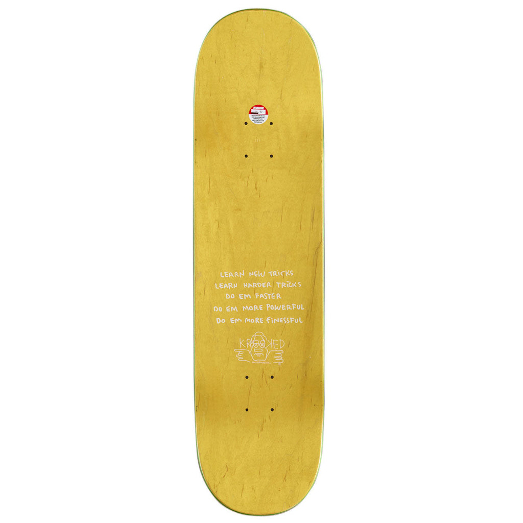 Krooked Marnderson Skull King Skateboard Complete - 8.38"
