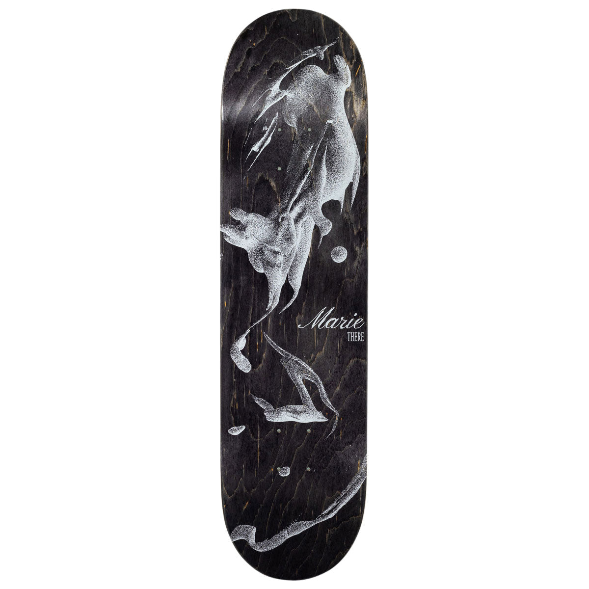 There Marie Delivery Skateboard Deck - Black - 8.12"