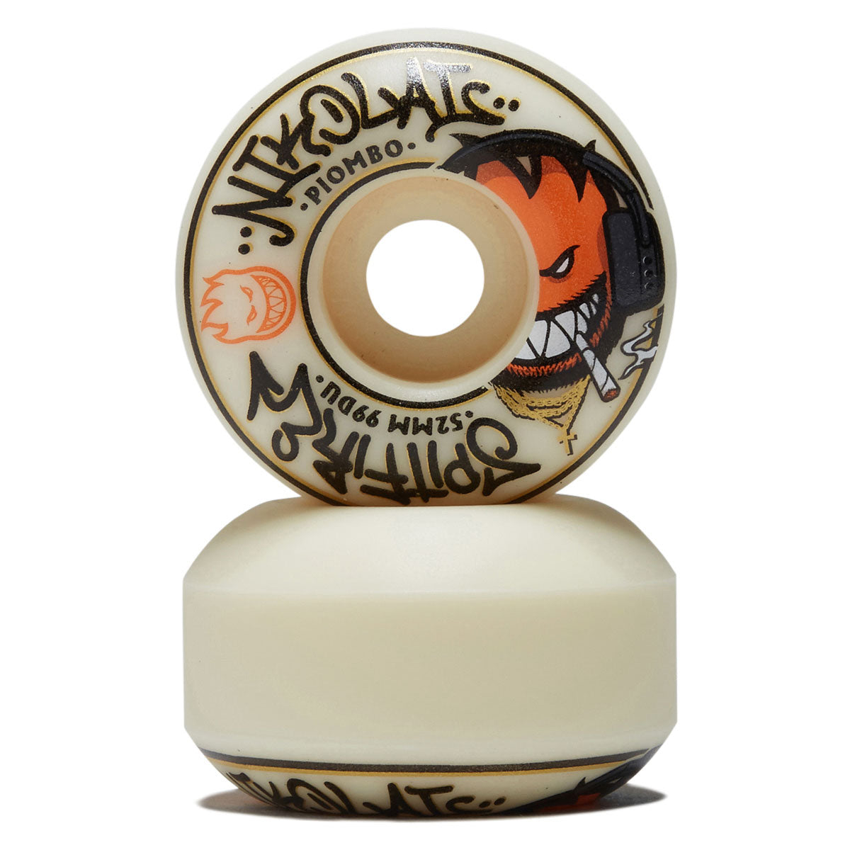 Spitfire F4 99 Nikolai Pro Edition Classic Skateboard Wheels - Natural - 52mm