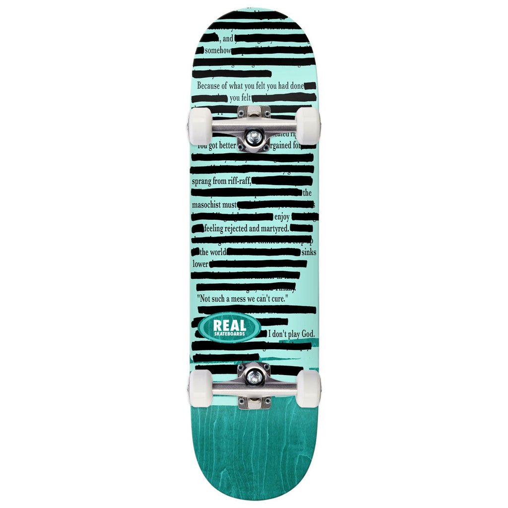 Real Team Non-Fiction Skateboard Complete - 8.12"
