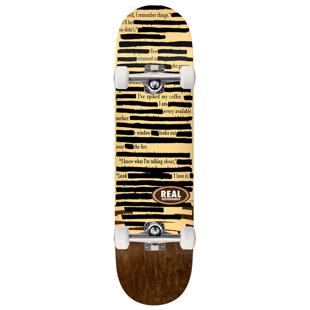 Real Team Non-Fiction Skateboard Complete - 8.38"