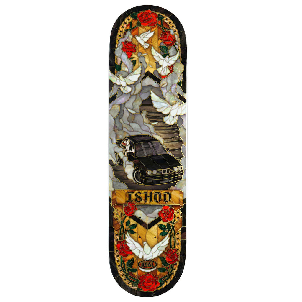 Real Ishod Cathedral Twin Tail Skateboard Deck - 8.50"