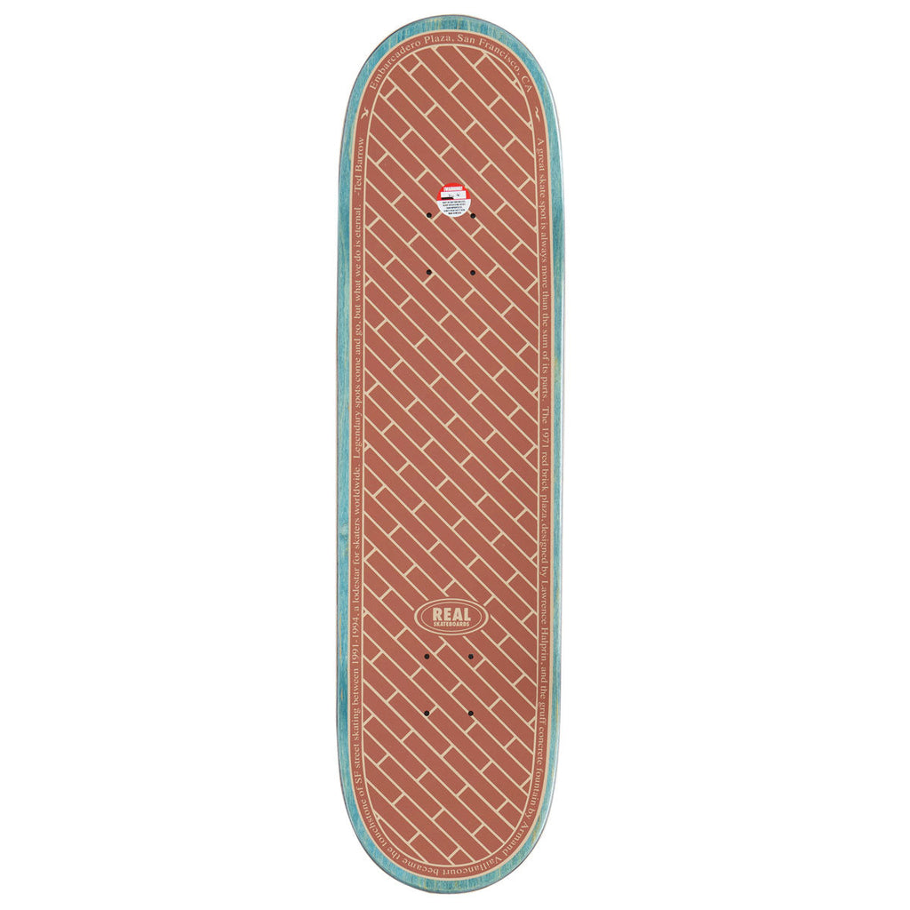 Real EMB Team Skateboard Complete - White - 8.50"