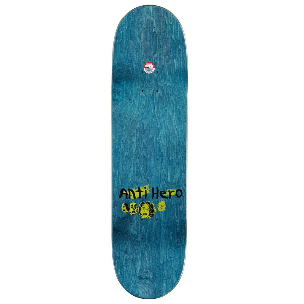 Anti-Hero Grant Expressions Skateboard Deck - Beige - 8.50"