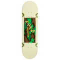 Krooked Kamo Wheel Wells Skateboard Deck - White - 8.50"