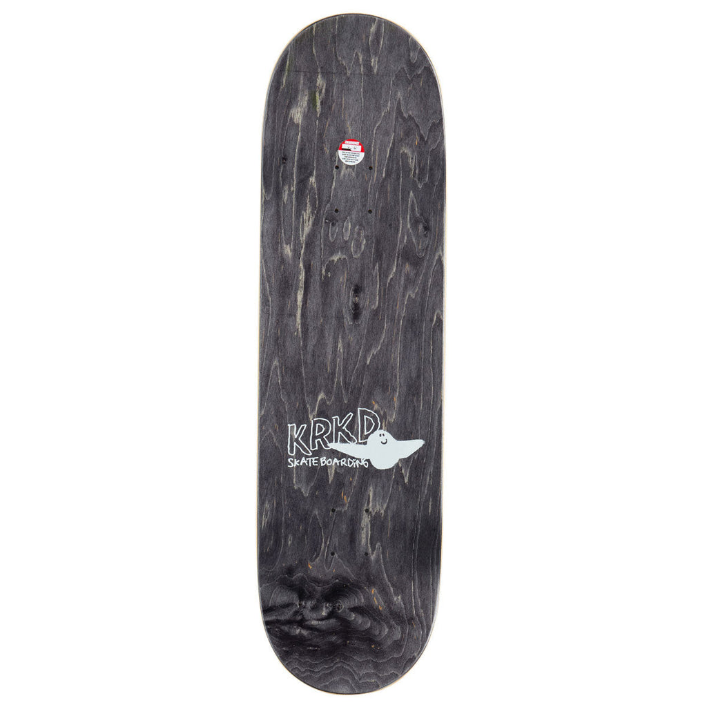 Krooked Kamo Wheel Wells Skateboard Complete - Black - 9.00"