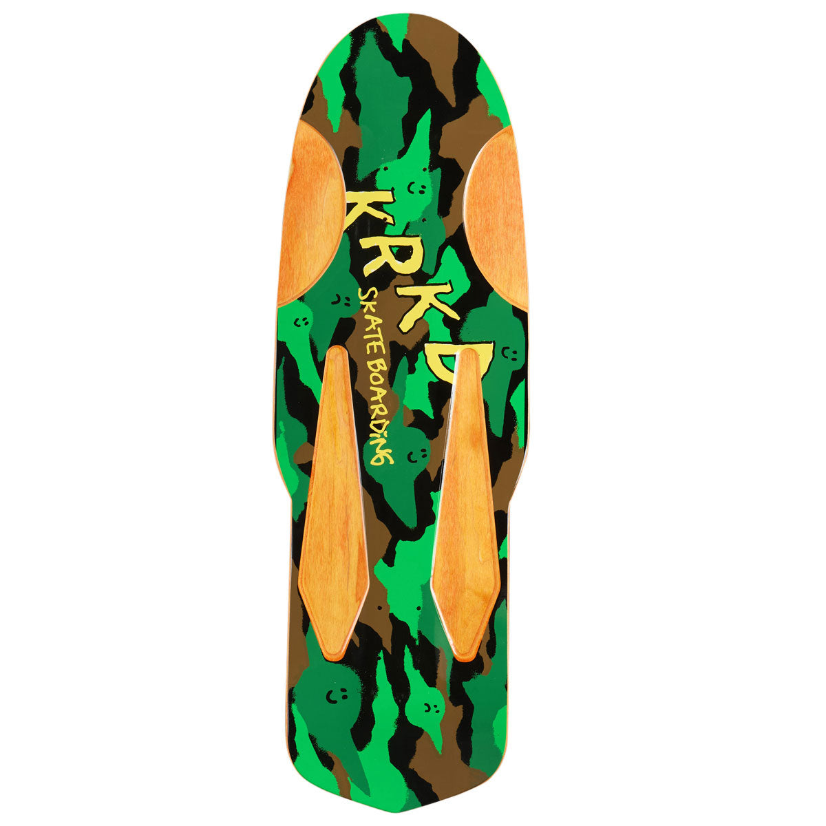 Krooked Kamo Diamond Quade Skateboard Deck - 10.75"