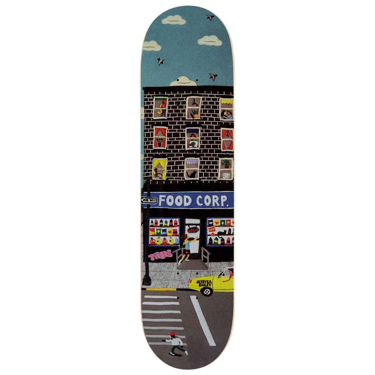 There Jessyka Bev Break Skateboard Deck - 8.12"