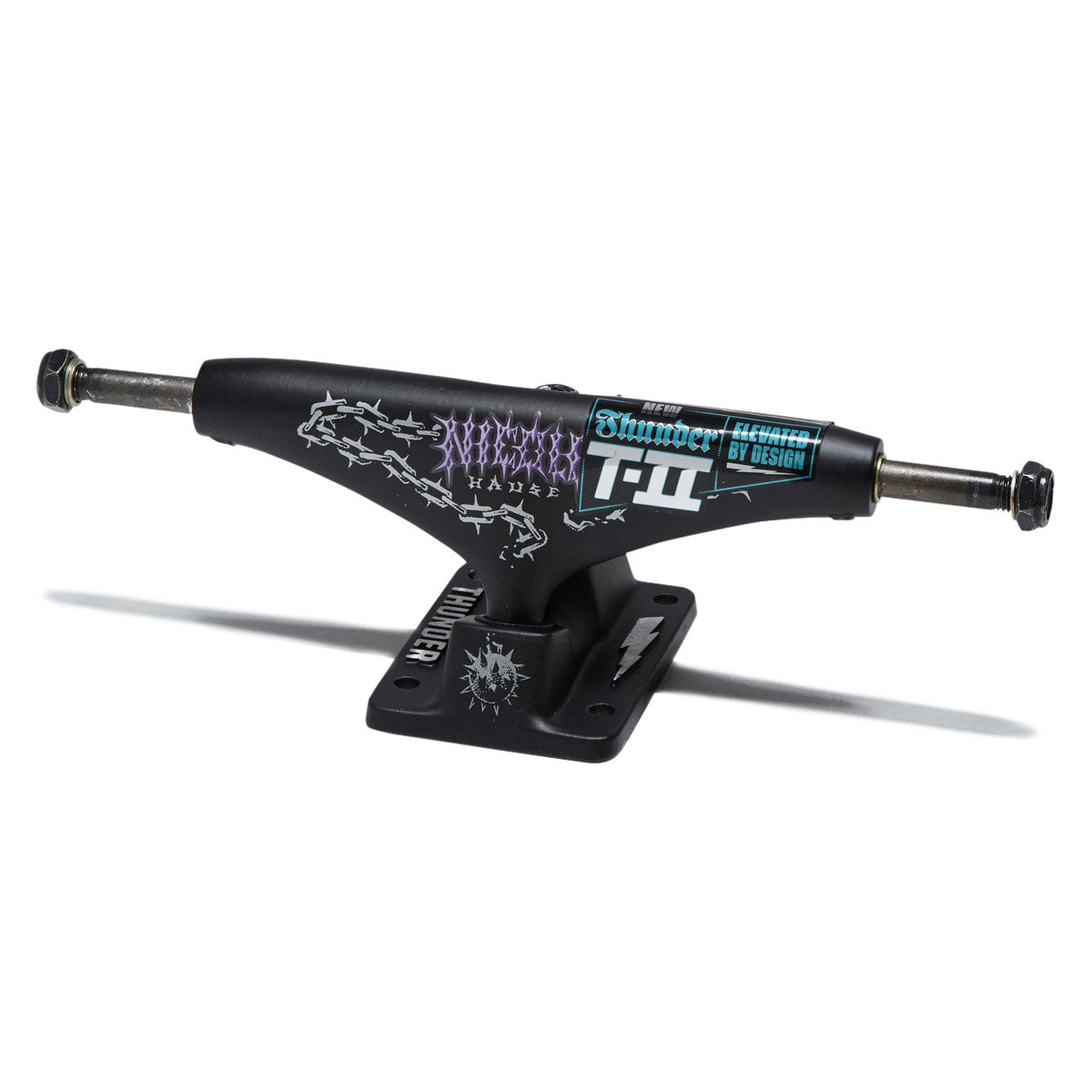Thunder T-II Nicole Malice Skateboard Trucks - Black - 148mm