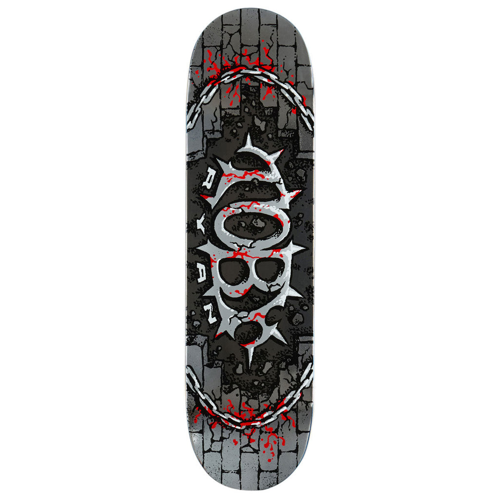 Real Toby Ryan Oval Skateboard Deck - Silver - 8.38"