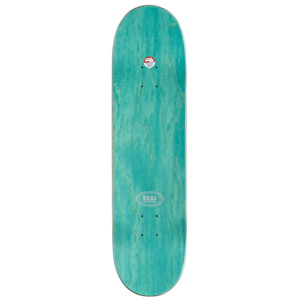 Real Ishod Kitten Scratch Twin Tail Slick Skateboard Deck - Green - 8.30"