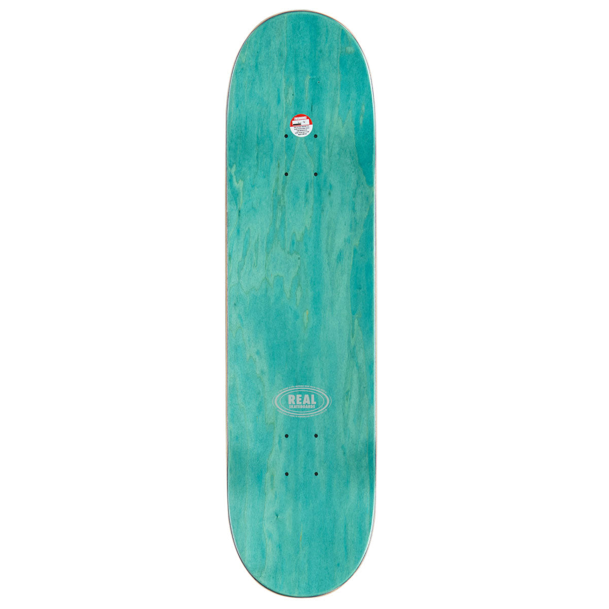 Real Ishod Kitten Scratch Twin Tail Slick Skateboard Deck - Green - 8.30"
