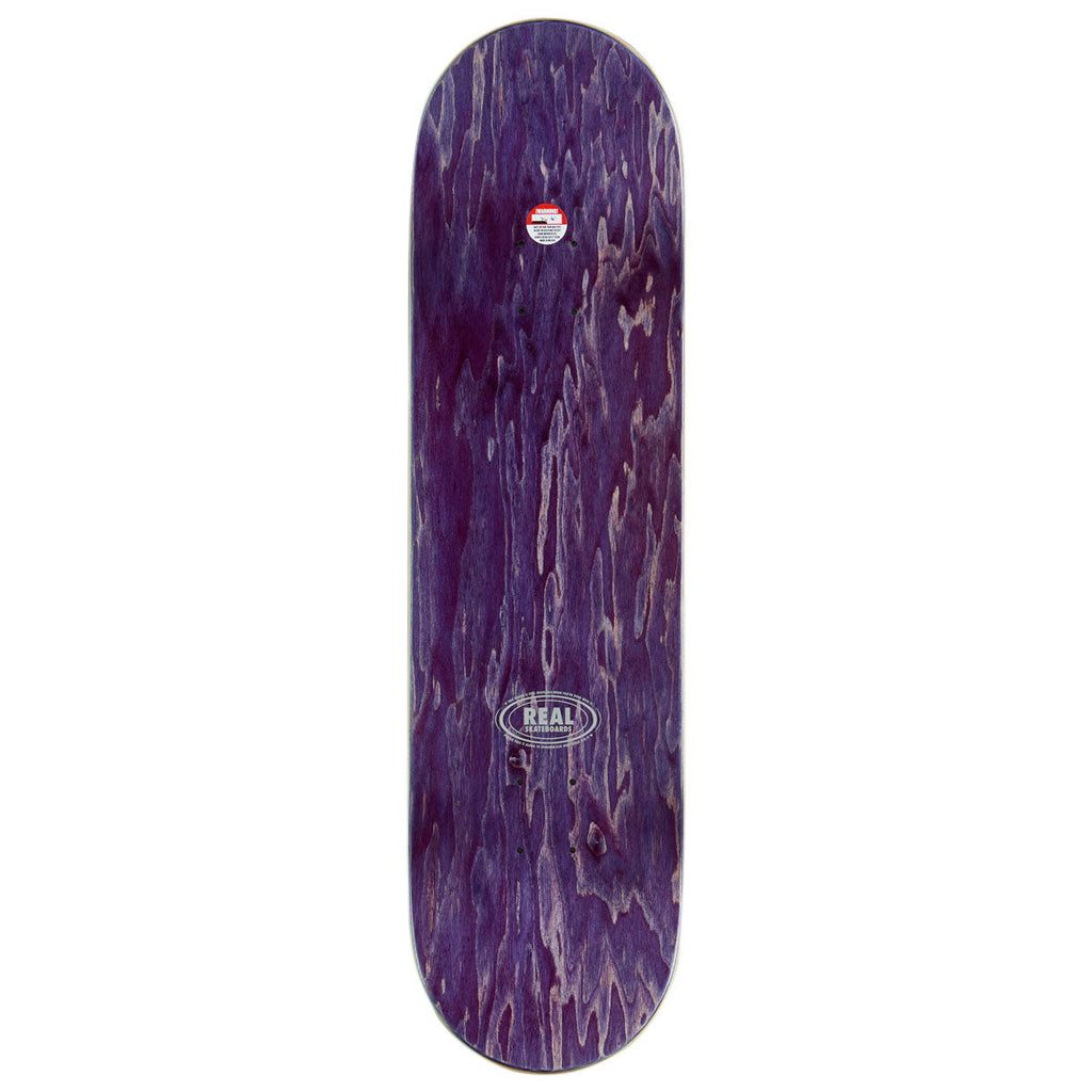 Real Ishod Kitten Scratch Twin Tail Skateboard Deck - Black - 8.50"