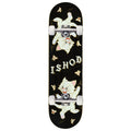 Real Ishod Kitten Scratch Twin Tail Skateboard Complete - Black - 8.50"