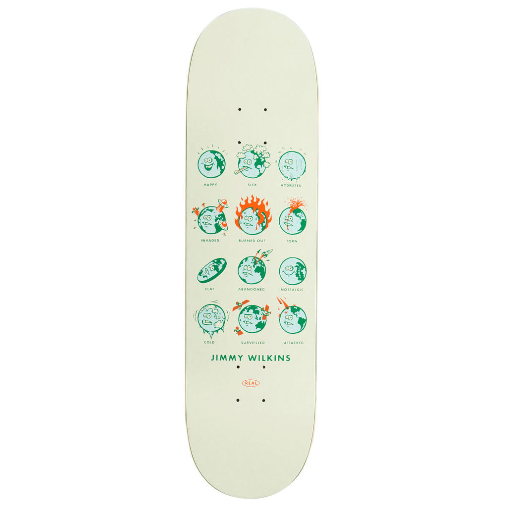 Real Jimmy How Are You Skateboard Deck - Cream - 8.50"