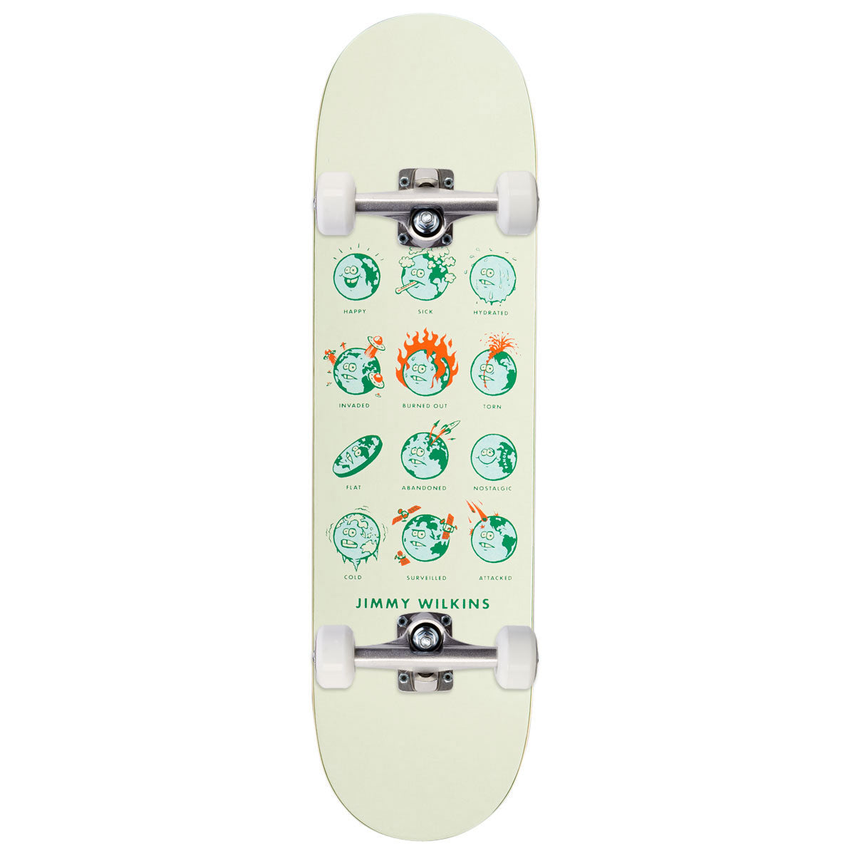 Real Jimmy How Are You Skateboard Complete - Cream - 8.50"
