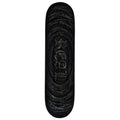 Real DBX Team Barbed Wire Foil Oval Skateboard Deck - Black - 8.12"