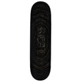 Real Team Barbed Wire Foil Oval Skateboard Deck - Black - 8.50"