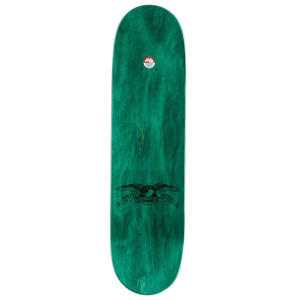 Anti-Hero Daan Roached Out 2 Skateboard Complete - Green - 8.28"