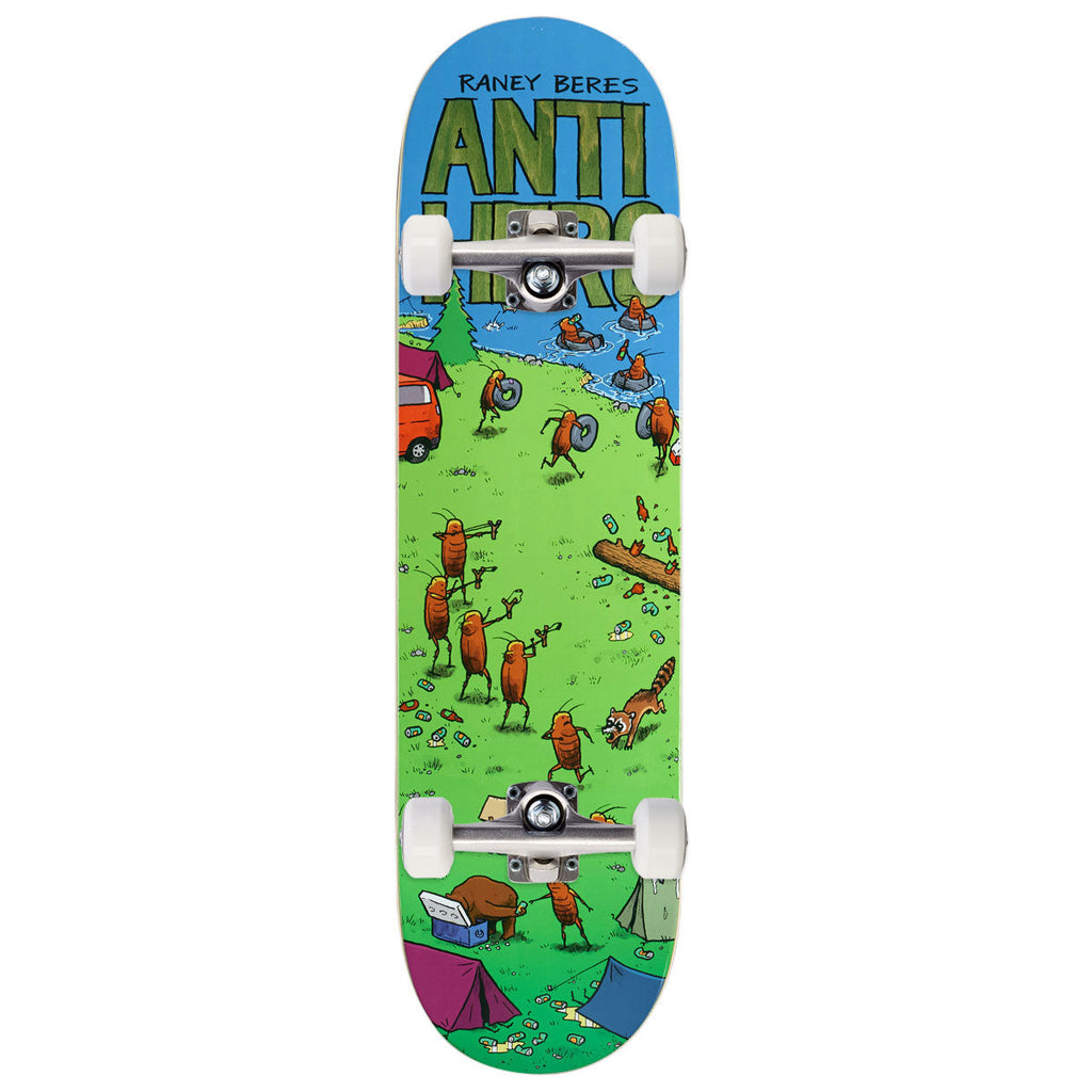 Anti-Hero Raney Roached Out 2 Skateboard Complete - Green - 8.62"