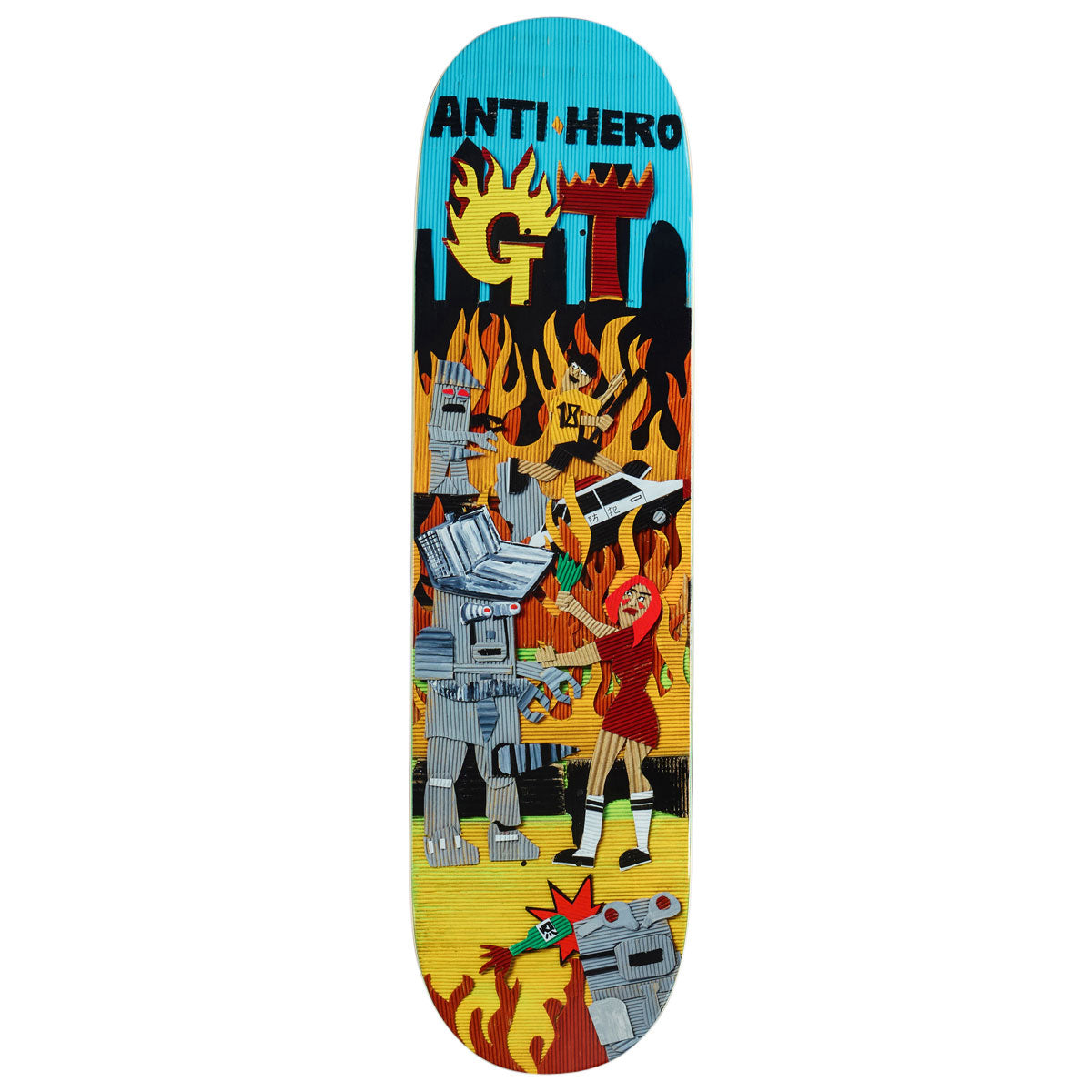 Anti-Hero Taylor Kenji Goto Skateboard Deck - 8.25"