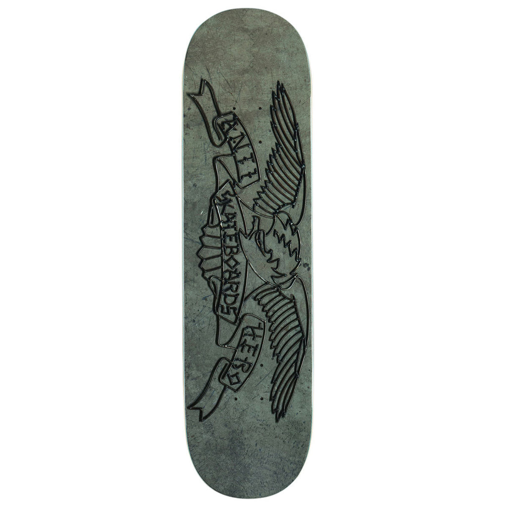 Anti-Hero Treasure Island Eagle Skateboard Deck - Grey - 8.25"