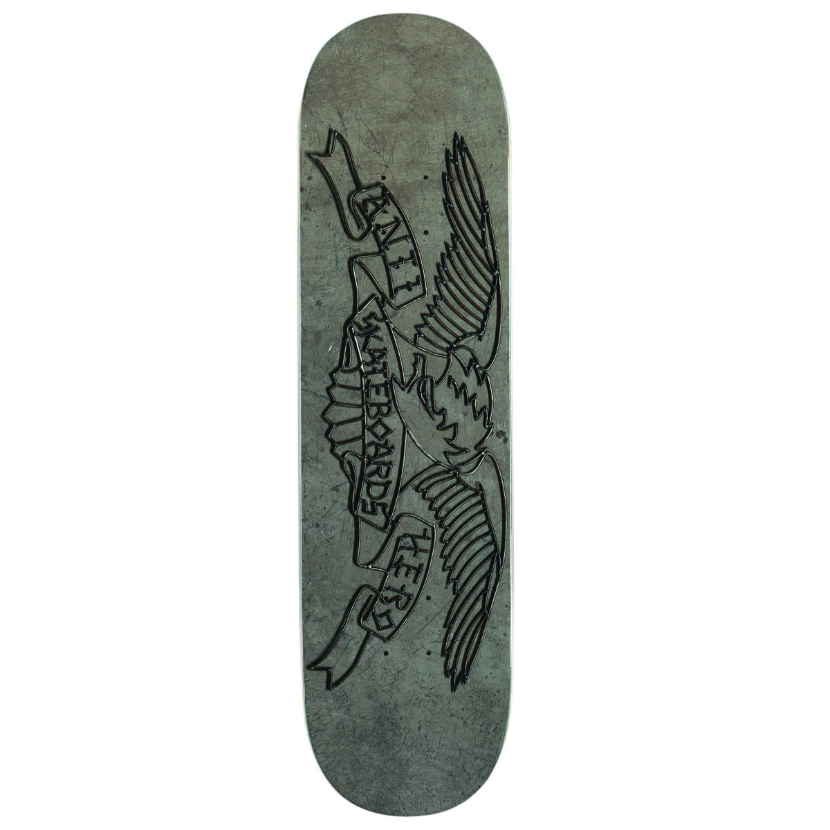 Anti-Hero Treasure Island Eagle Skateboard Deck - Grey - 8.25"
