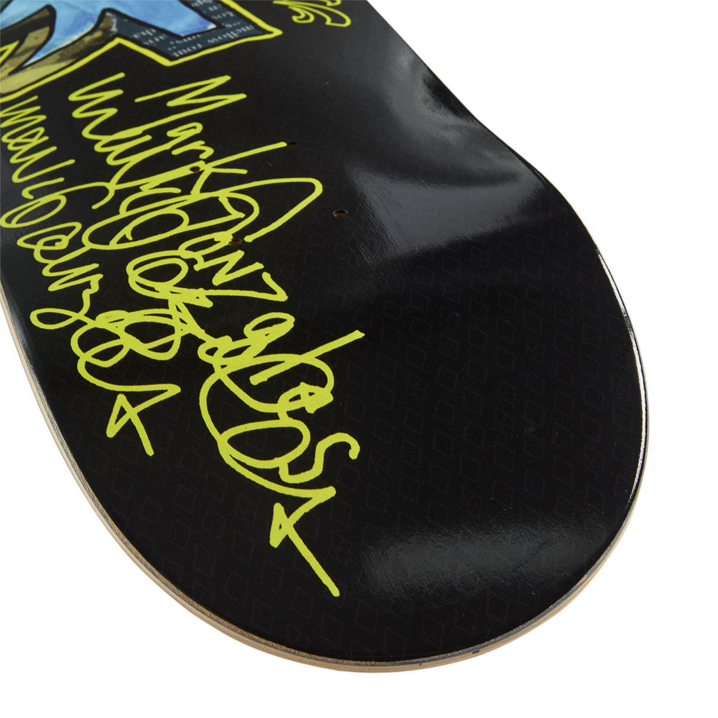 Krooked Gonz Sig Skateboard Deck - Black - 8.50"
