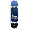 Krooked Una Swimmer Wheel Wells Skateboard Complete - Blue - 8.28"