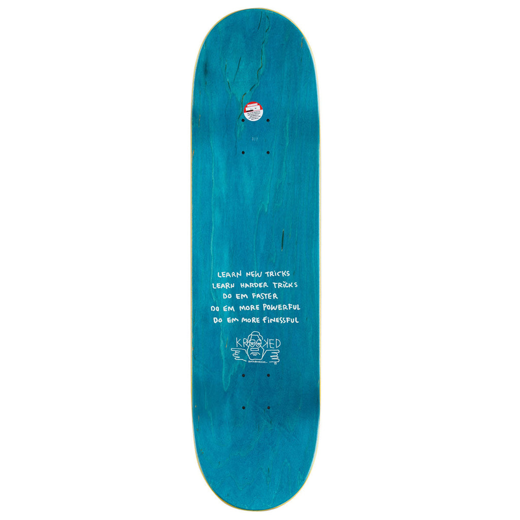 Krooked Cromer Kat Skateboard Deck - Pink - 8.38"