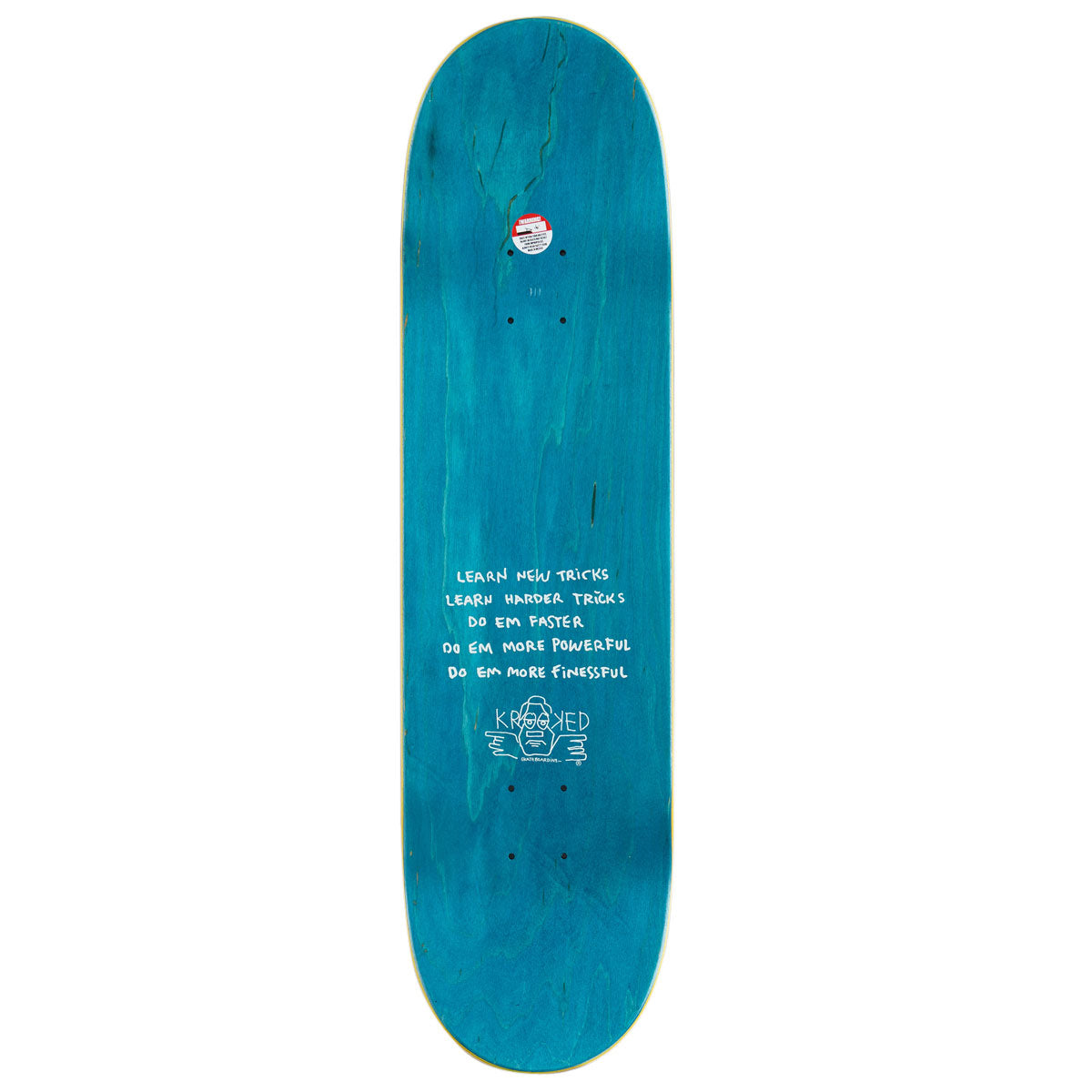 Krooked Cromer Kat Skateboard Complete - Pink - 8.38"