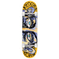 Krooked Knox Watcher Skateboard Complete - Yellow - 8.50"