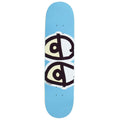 Krooked Team Eyes Skateboard Deck - Light Blue - 7.75"