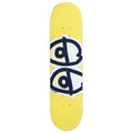 Krooked Team Eyes Skateboard Deck - Yellow II - 8.06"