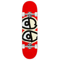Krooked Team Eyes Skateboard Complete - Red - 8.38"