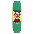 Krooked Easy Rider Moonsmile Skateboard Deck - Green - 8.38"