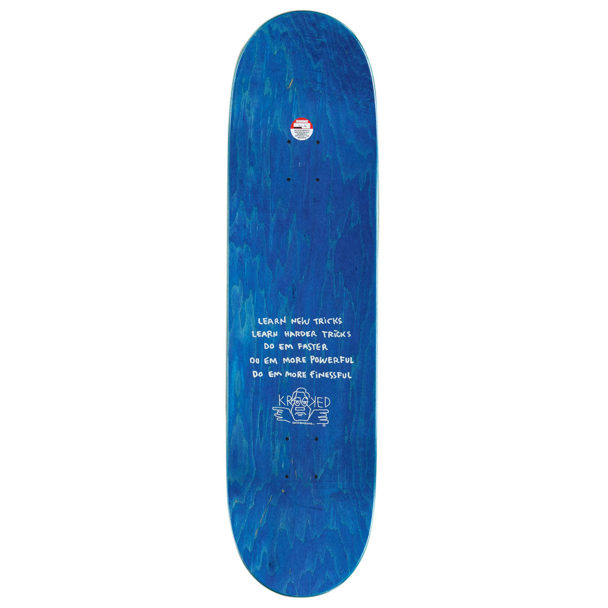 Krooked Easy Rider Moonsmile Skateboard Complete - Green - 8.38"
