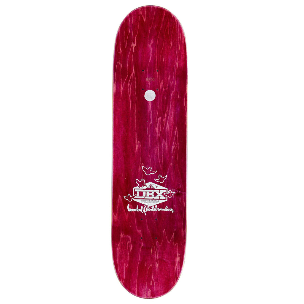 Krooked DBX Team Mermaid Skateboard Deck - Light Blue - 8.38"