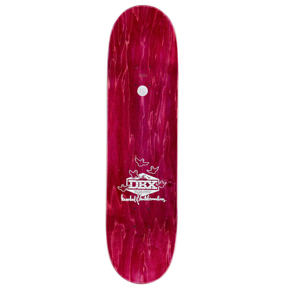 Krooked DBX Team Mermaid Skateboard Deck - Light Blue - 8.38"