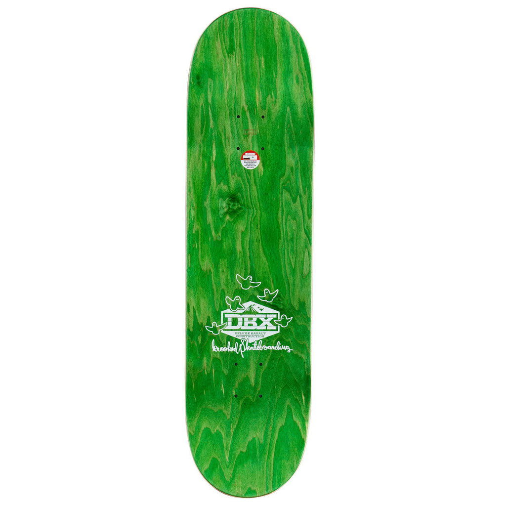 Krooked DBX Team Mermaid Skateboard Deck - Cream - 8.50"