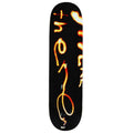 There Team Burning Skateboard Deck - Black - 8.25"