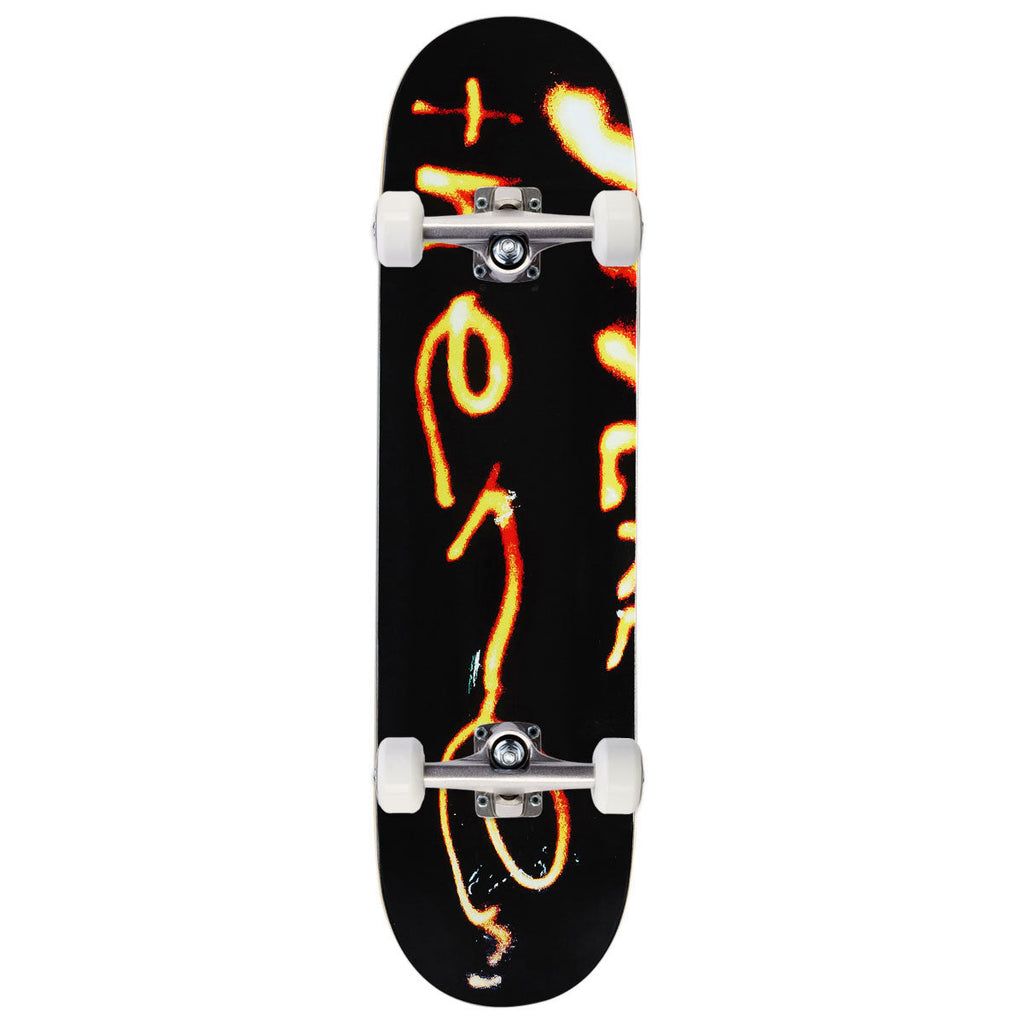 There Team Burning Skateboard Complete - Black - 8.25"