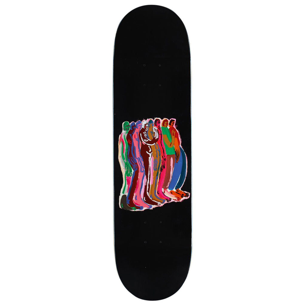 There Team Free In The Night Skateboard Deck - Black - 8.38"