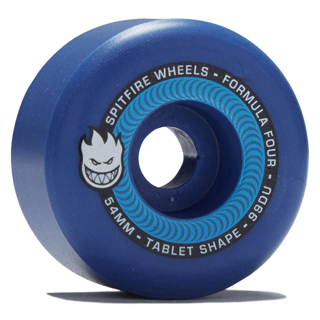 Spitfire F4 99d Team Tablet Colors Skateboard Wheels - Ice Blue - 54mm