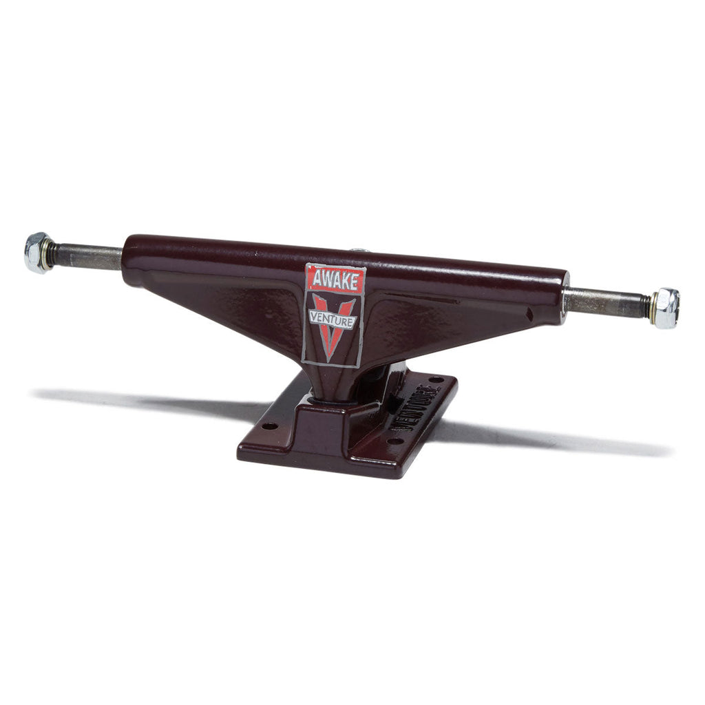 Venture Team Scribble Awake Skateboard Trucks - Maroon - 5.6