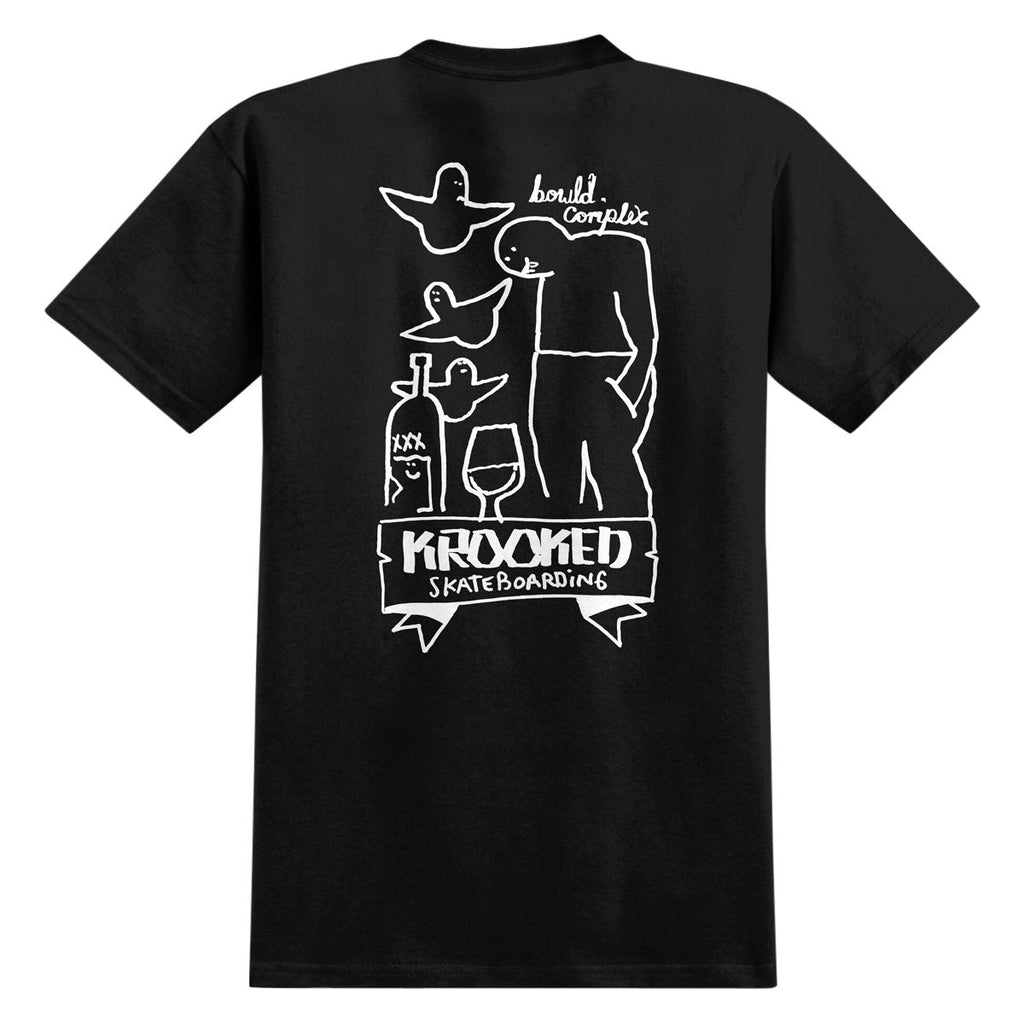 Krooked Complex T-Shirt - Black