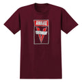 Venture Scribble Awake T-Shirt - Burgundy