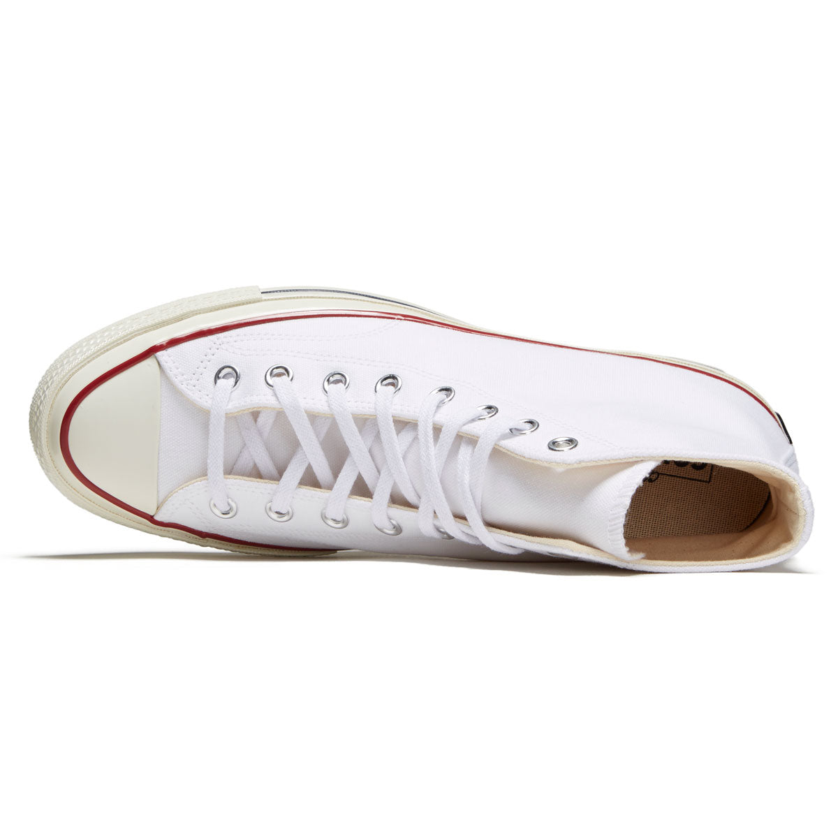 Converse Chuck 70 Hi Shoes - White/Garnet/Egret